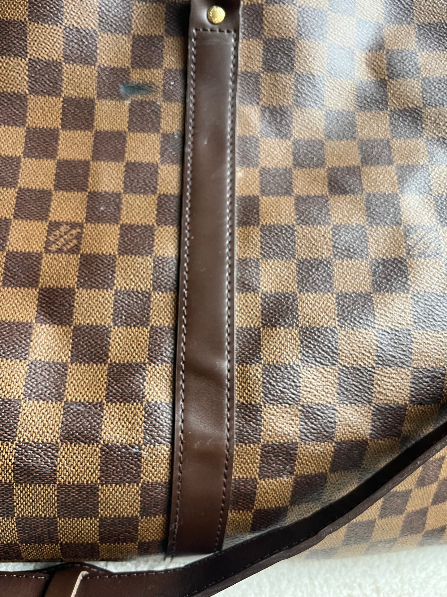Louis Vuitton Keepall Bandouliere 55 Damier Ebene (RRP £2,020)