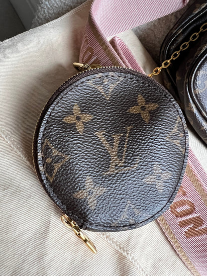 Louis Vuitton Multi Pochette Accessoires Rose Chiaro (RRP £2030)