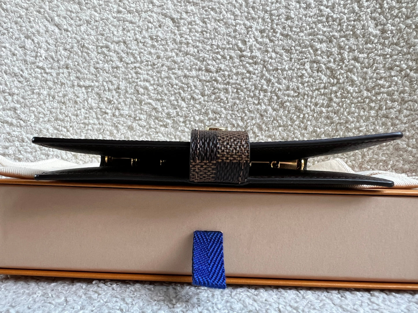 Louis Vuitton Damier Ebene Small Ring Agenda Cover (RRP £290)