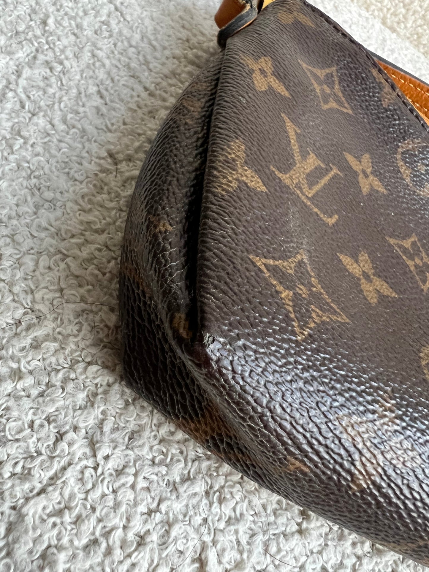 Louis Vuitton Monogram Safran Pallas Pochette