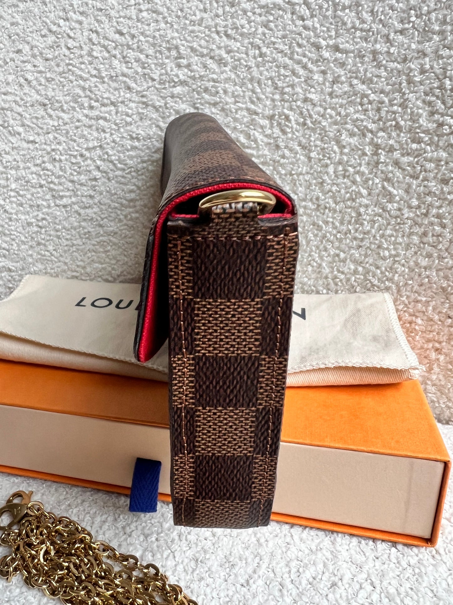 Louis Vuitton Felicie Pochette Damier Ebene (RRP £1110)