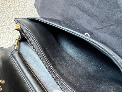 Chanel Wallet on Chain in Black Lambskin Gold Hardware (RRP £2,930)