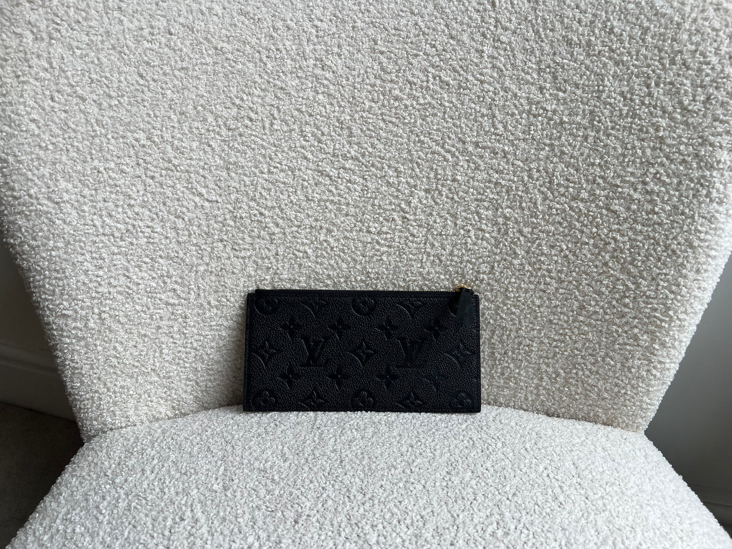 Louis Vuitton Zip Insert (from Felicie Pochette) Black Empreinte