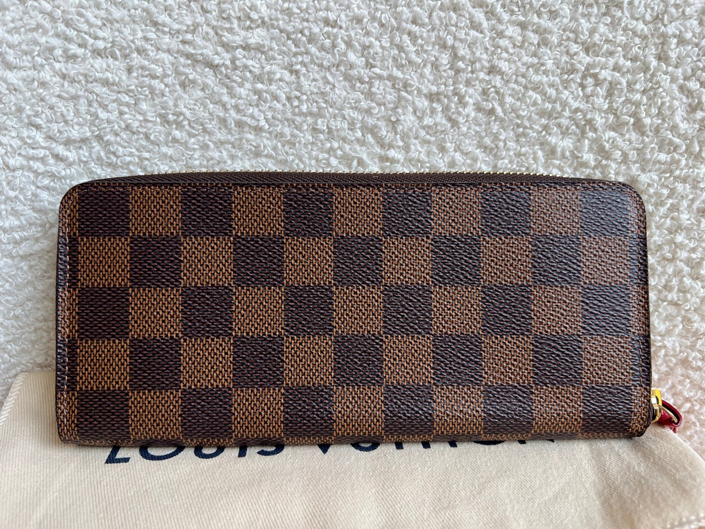 Louis Vuitton Clemence Wallet in Damier Ebene (RRP £450)