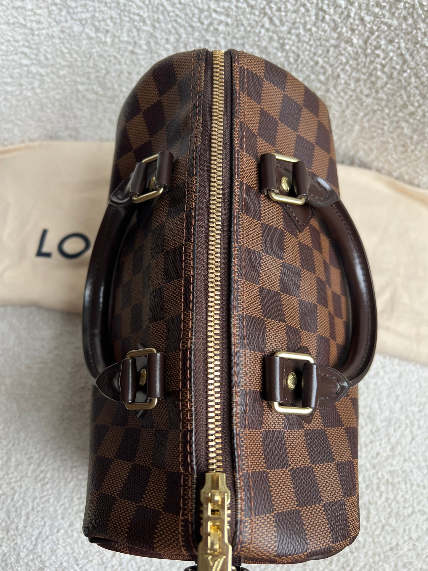 Louis Vuitton Speedy 25 Bandouliere Damier Ebene (RRP £1,470)