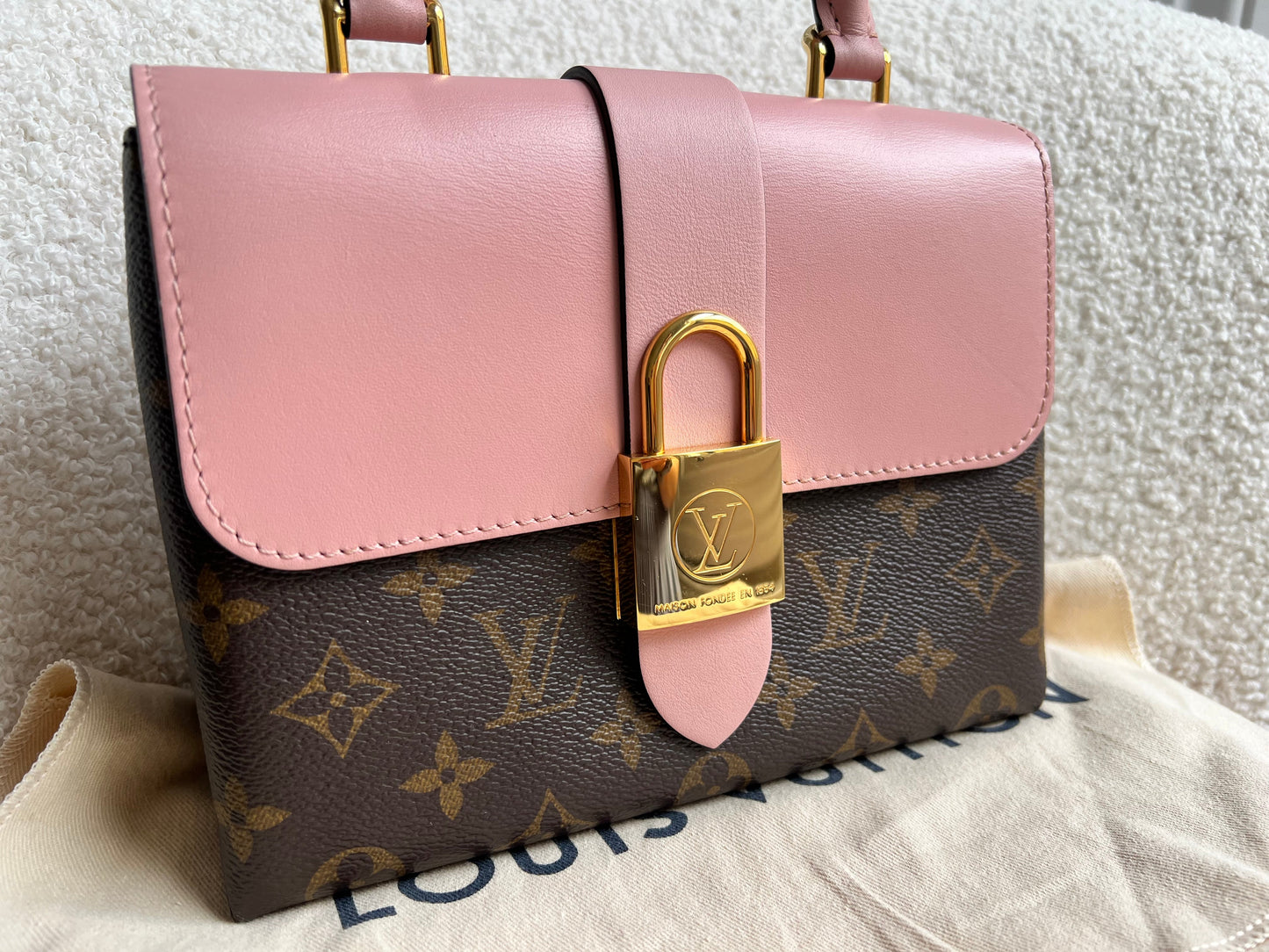 Louis Vuitton Locky BB Monogram Rose Poudre (RRP £1650)