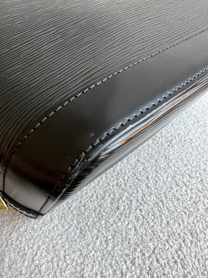 Louis Vuitton Alma PM Black Epi