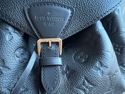 Louis Vuitton Montsouris Backpack Black Empreinte (RRP £2170)