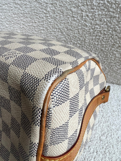 Louis Vuitton Speedy 25 Bandouliere Damier Azur (RRP £1,440)