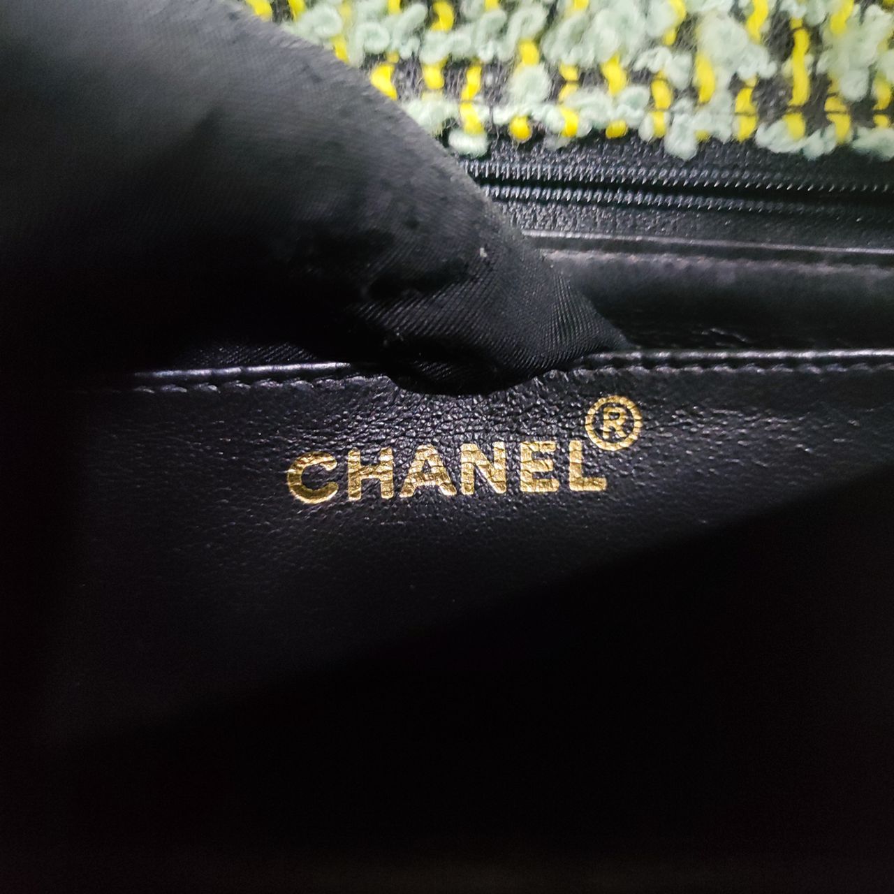 Chanel Classic Flap Tweed Shoulder Bag