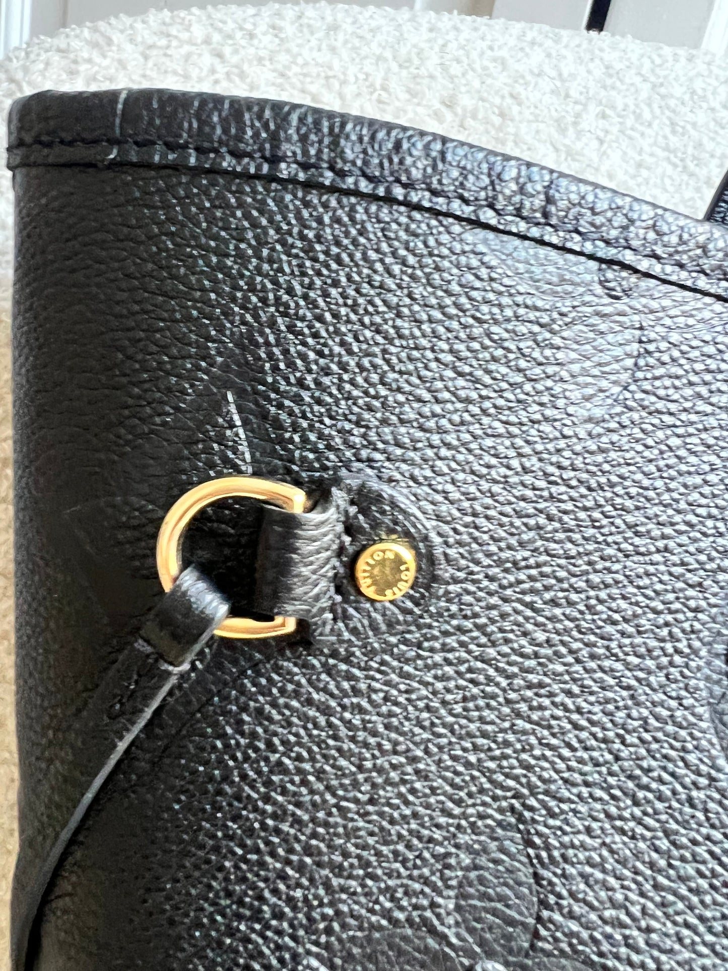 Louis Vuitton Neverfull MM Black Empreinte (RRP £1,970)