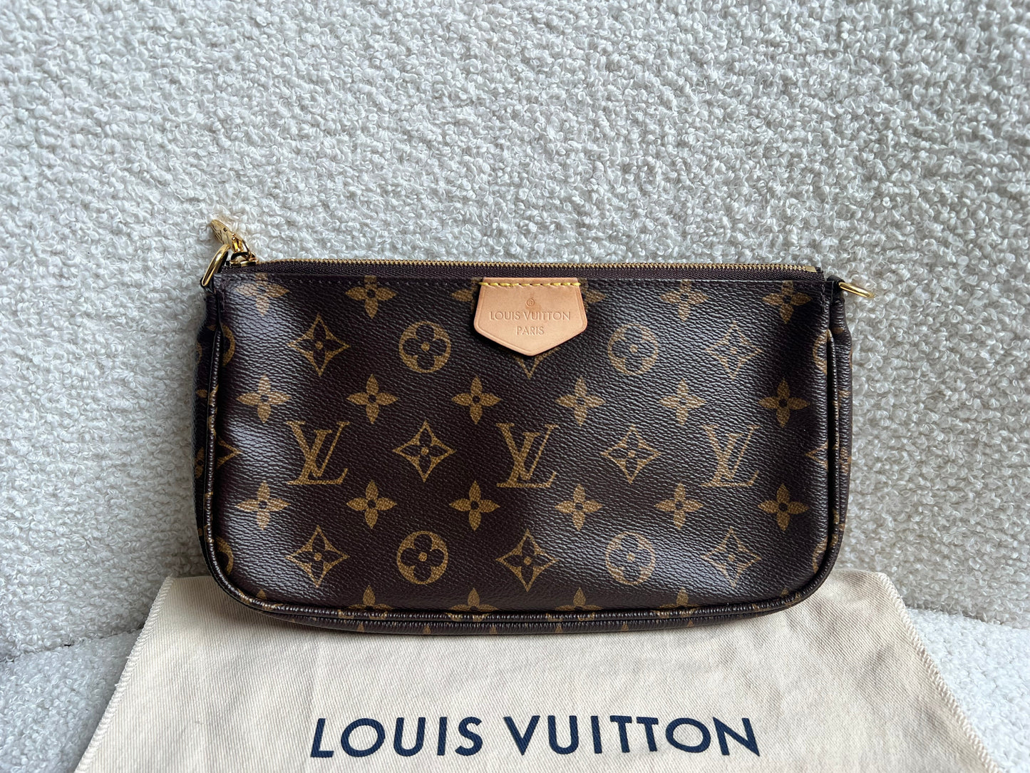 Louis Vuitton Multi Pochette Accessoires Khaki (RRP £2030)