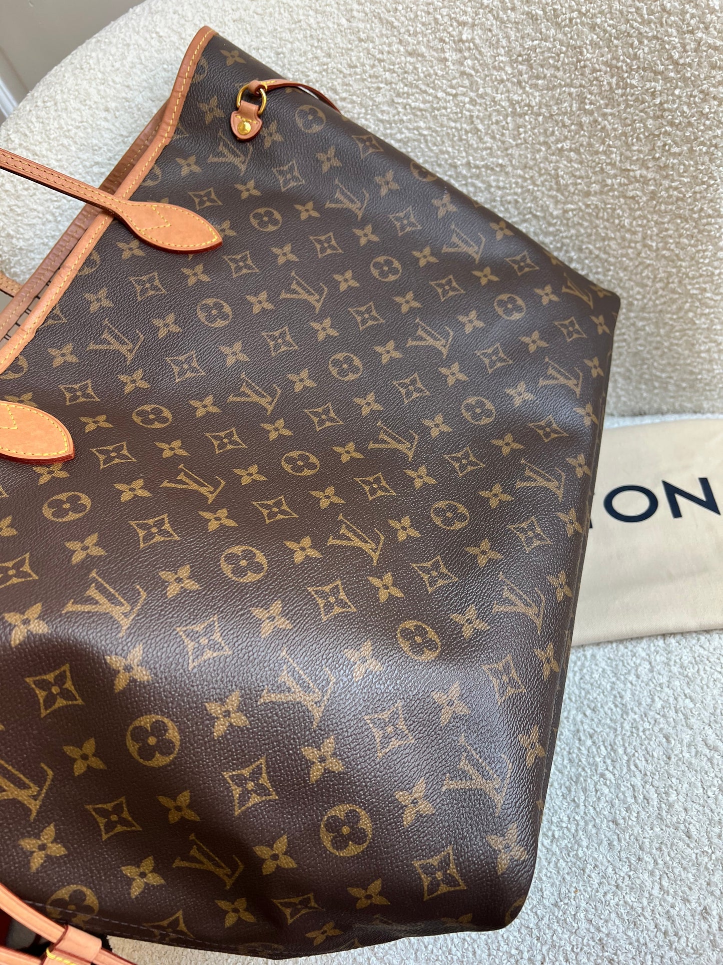 Louis Vuitton Neverfull GM Monogram Beige Interior (RRP £1,500)