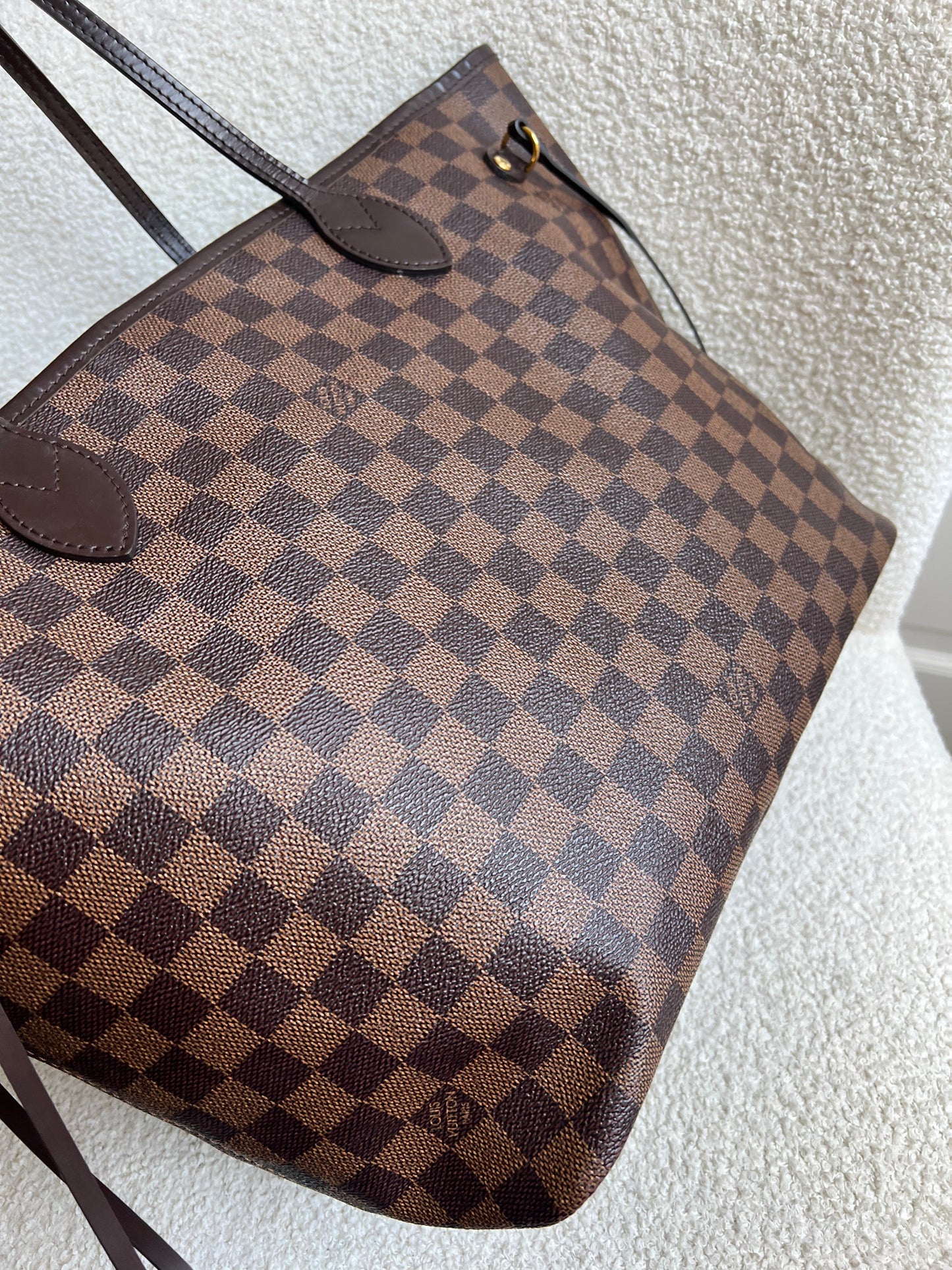 Louis Vuitton Neverfull MM Damier Ebene Cherry Interior (RRP £1,430)