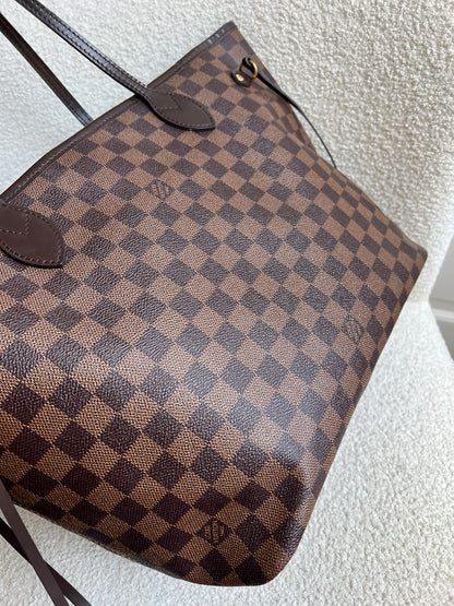 Louis Vuitton Neverfull MM Damier Ebene Cherry Interior (RRP £1,430)