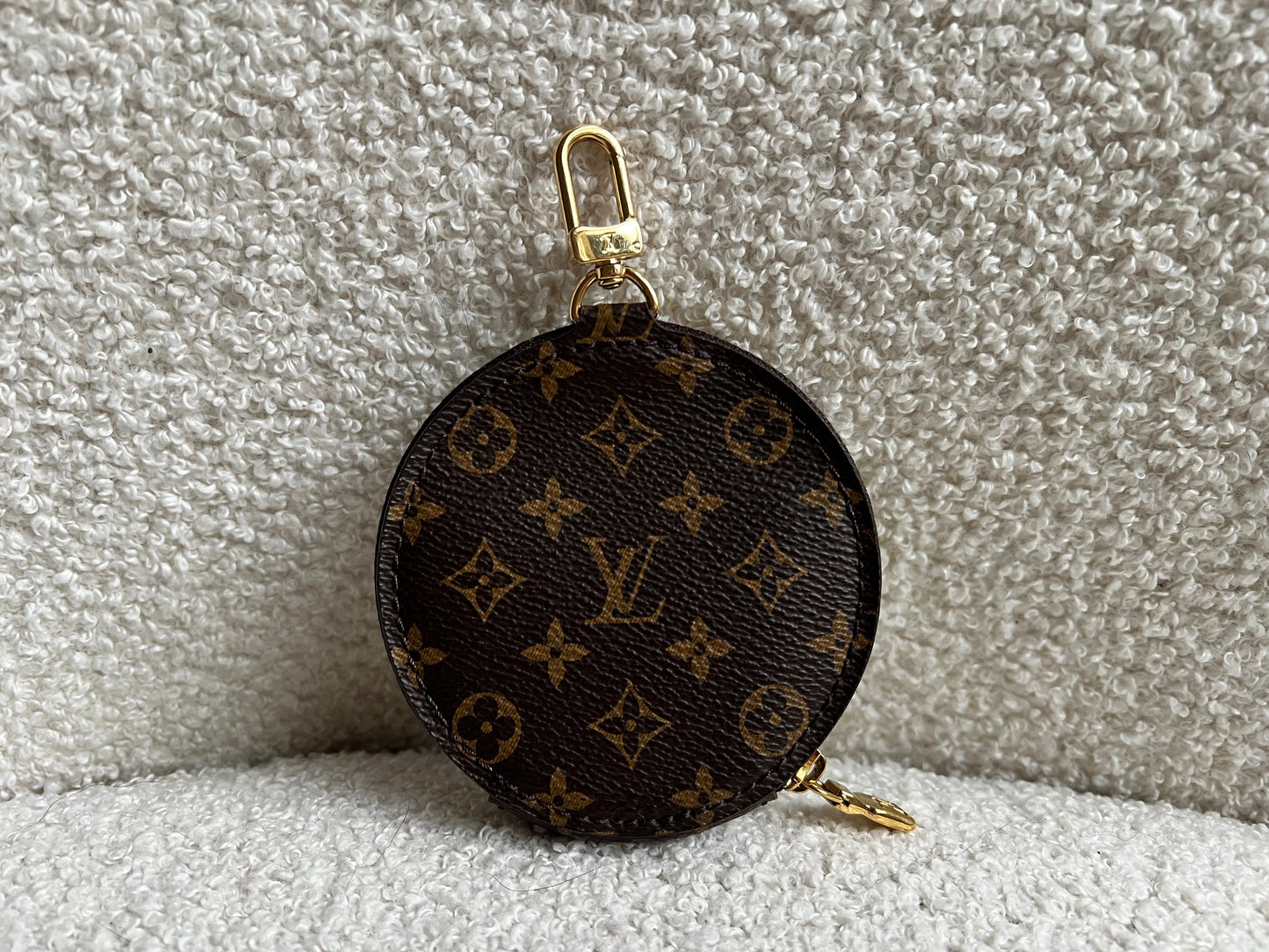 Louis Vuitton Round Coin Purse Monogram