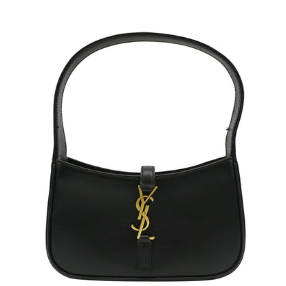 Saint Laurent Le 5 A 7 Leather Black Shoulder Bag Style 2