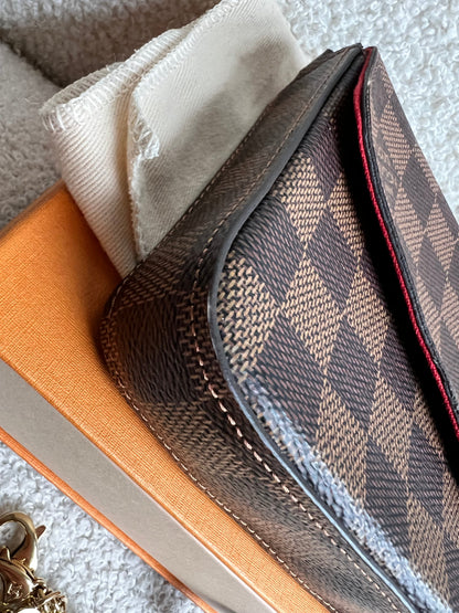 Louis Vuitton Felicie Pochette Damier Ebene (RRP £1110)