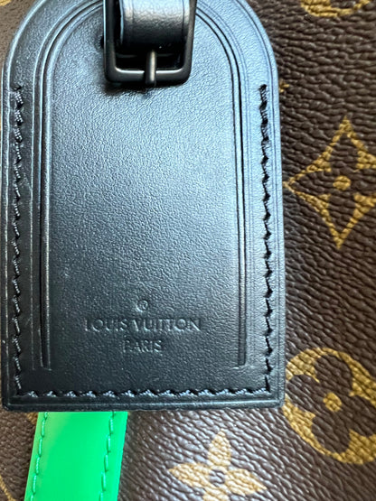 Louis Vuitton Keepall Bandouliere 50 Monogram Macassar and Minty Green (RRP £2,520)