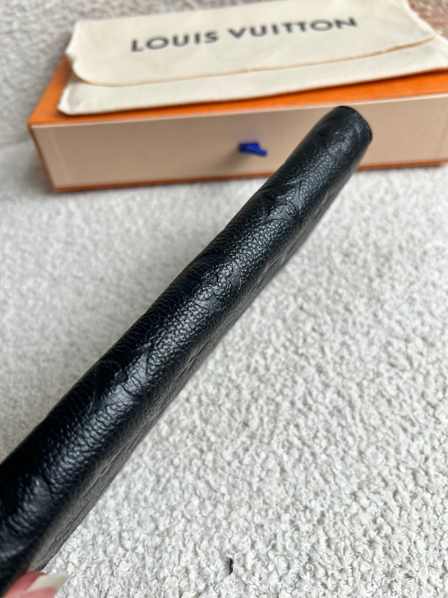 Louis Vuitton Clemence Wallet in Black Empreinte (RRP £545)