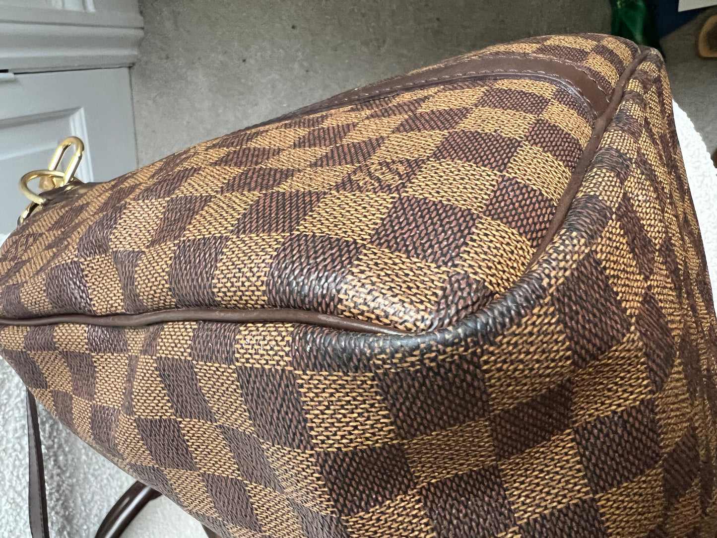 Louis Vuitton Keepall Bandouliere 55 Damier Ebene (RRP £2,020)