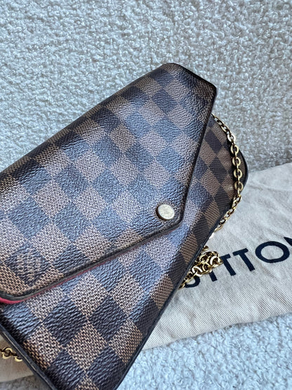 Louis Vuitton Felicie Pochette Damier Ebene (RRP £1090)