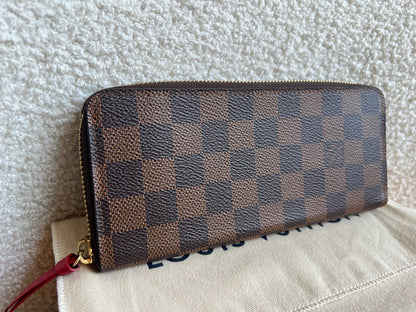 Louis Vuitton Clemence Wallet in Damier Ebene (RRP £450)