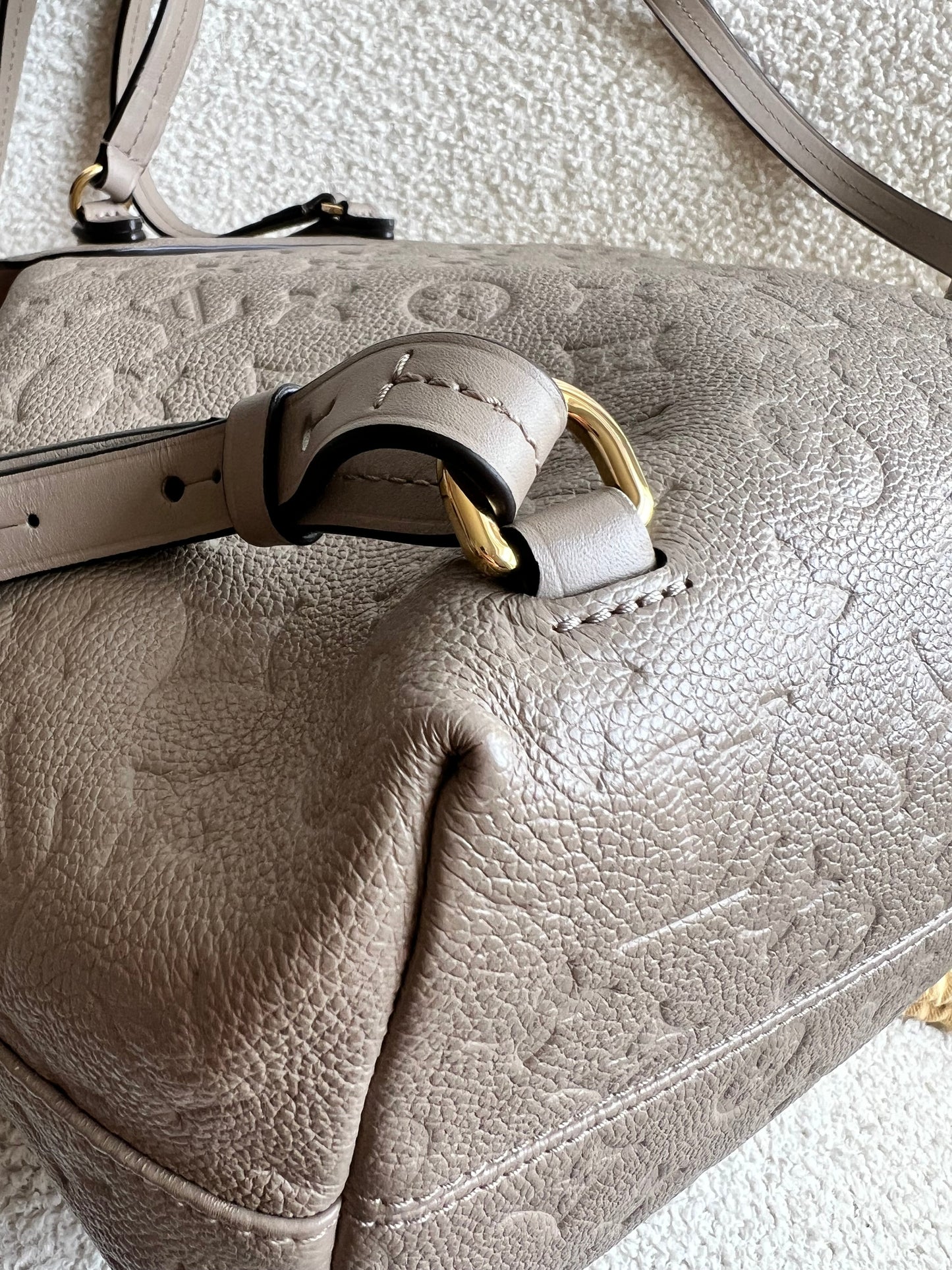 Louis Vuitton Tourterelle Montsouris Backpack Empreinte (RRP £2170)