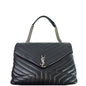 Saint Laurent Loulou Calfskin Black Shoulder Bag Style 2