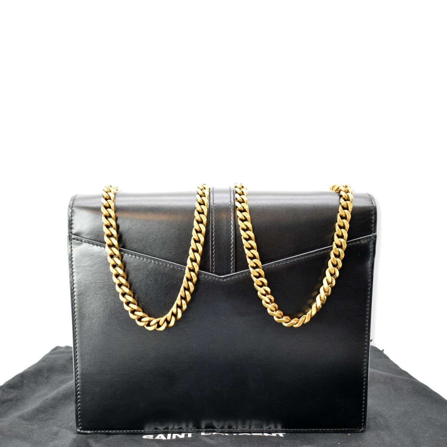 Saint Laurent Monogram Black Shoulder Bag