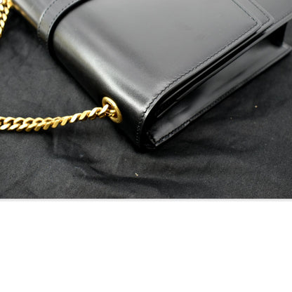 Saint Laurent Monogram Black Shoulder Bag
