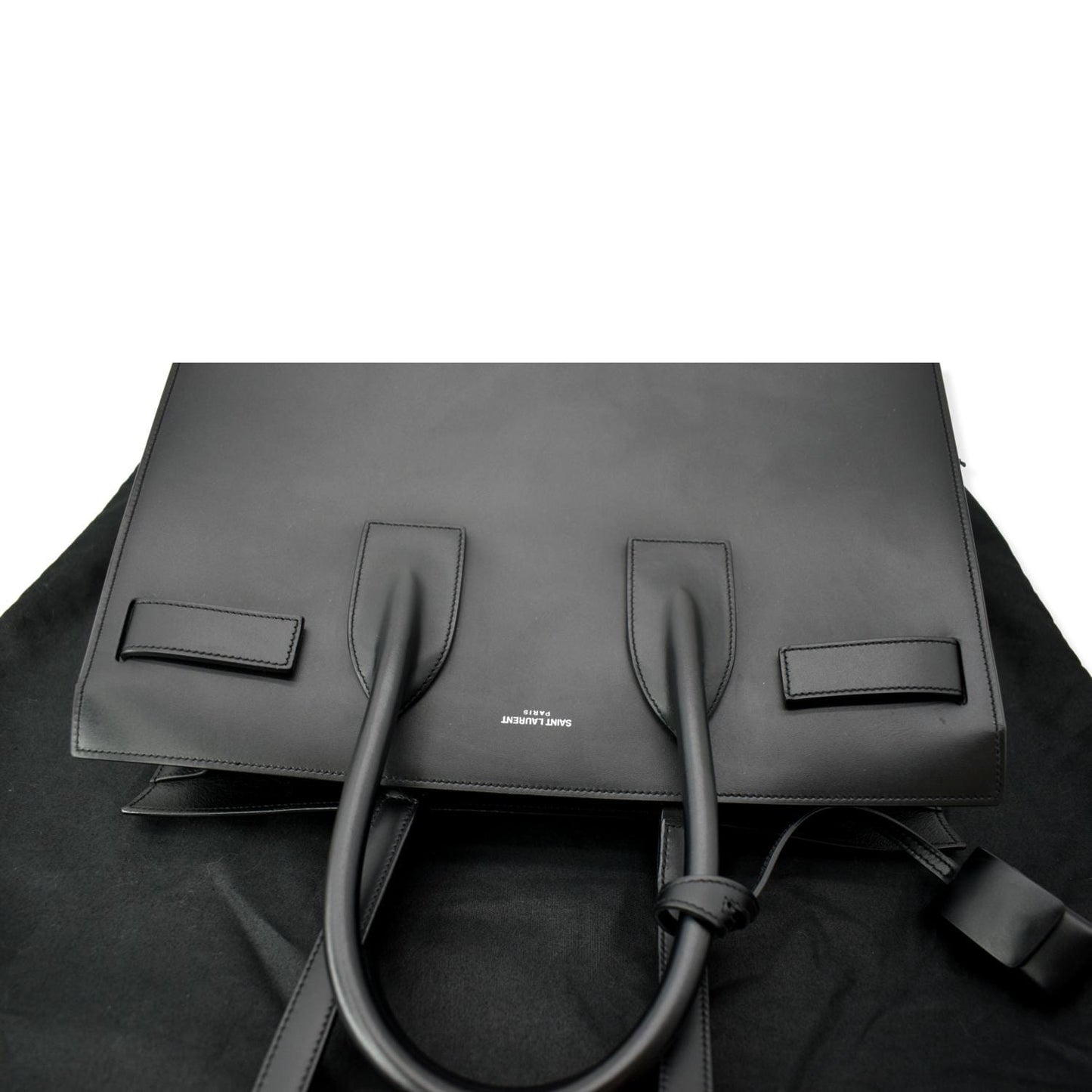 Saint Laurent Sac De Jour Leather Black Shoulder Bag Leather