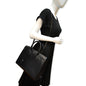 Saint Laurent Sac De Jour Leather Black Shoulder Bag Leather