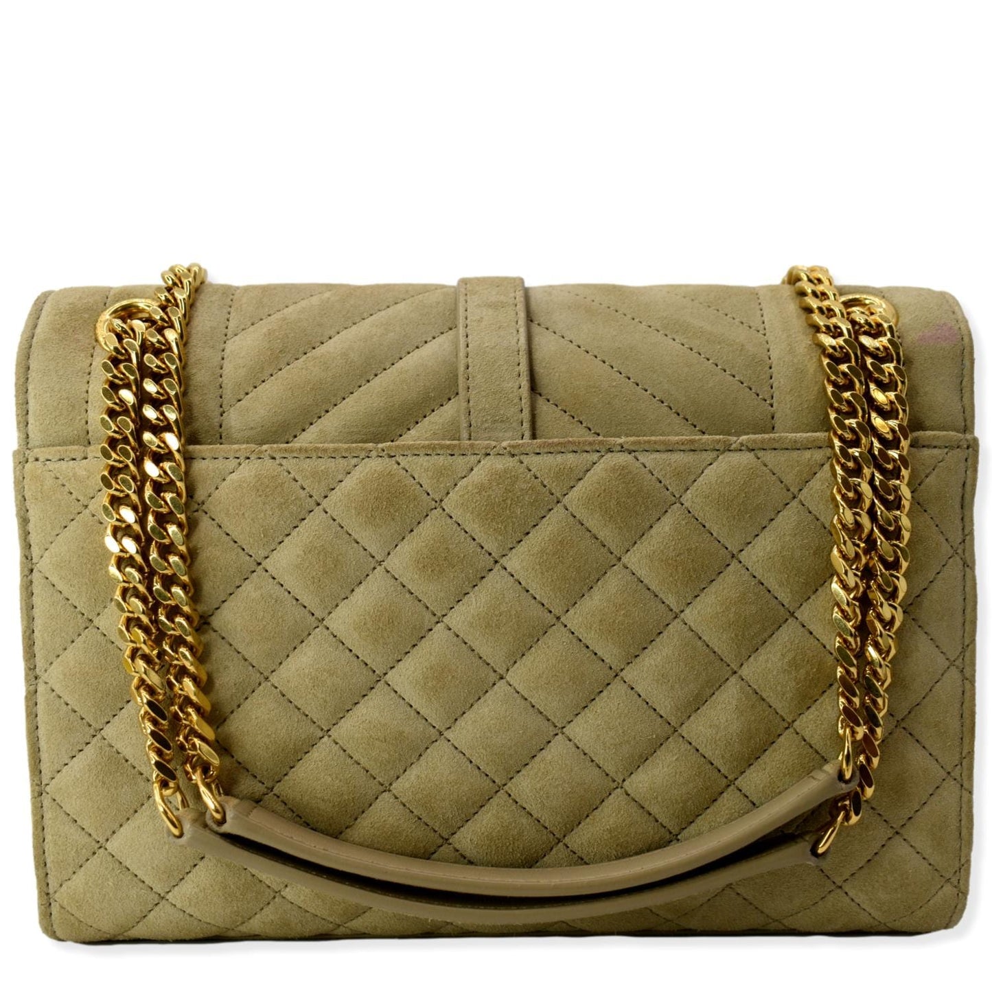 Saint Laurent Envelope Suede Beige Crossbody Suede
