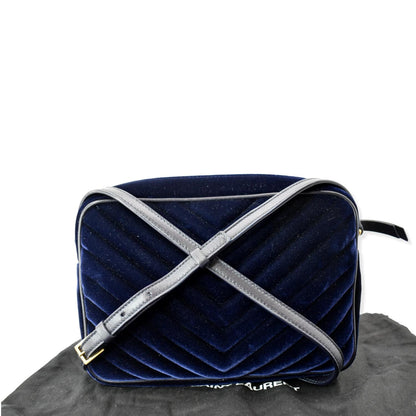 Saint Laurent Lou Red Crossbody Style 3