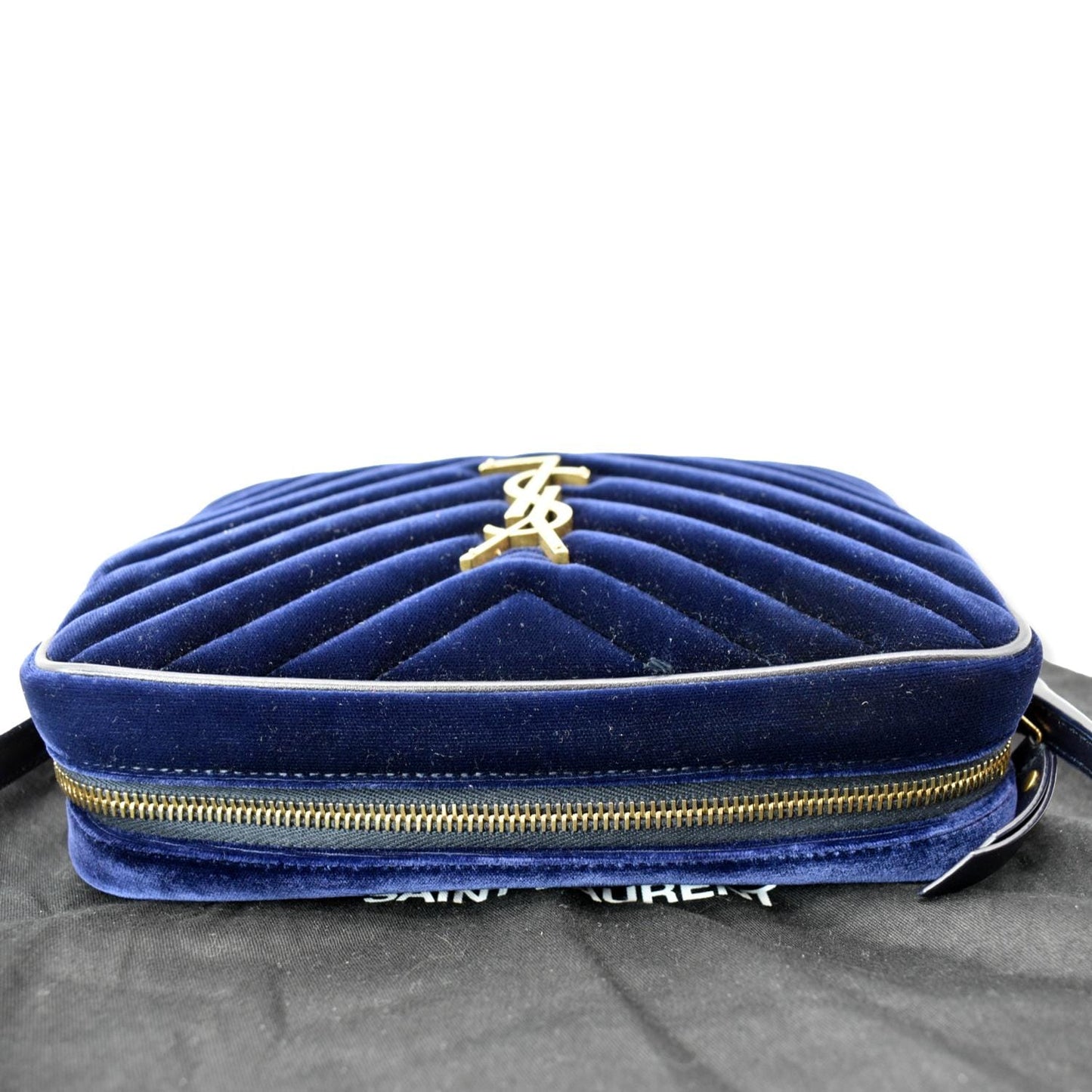 Saint Laurent Lou Red Crossbody Style 3