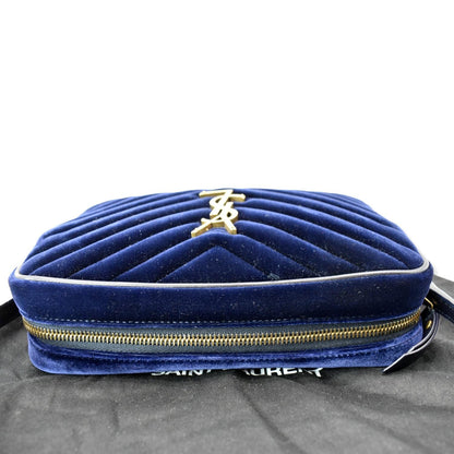 Saint Laurent Lou Red Crossbody Style 3