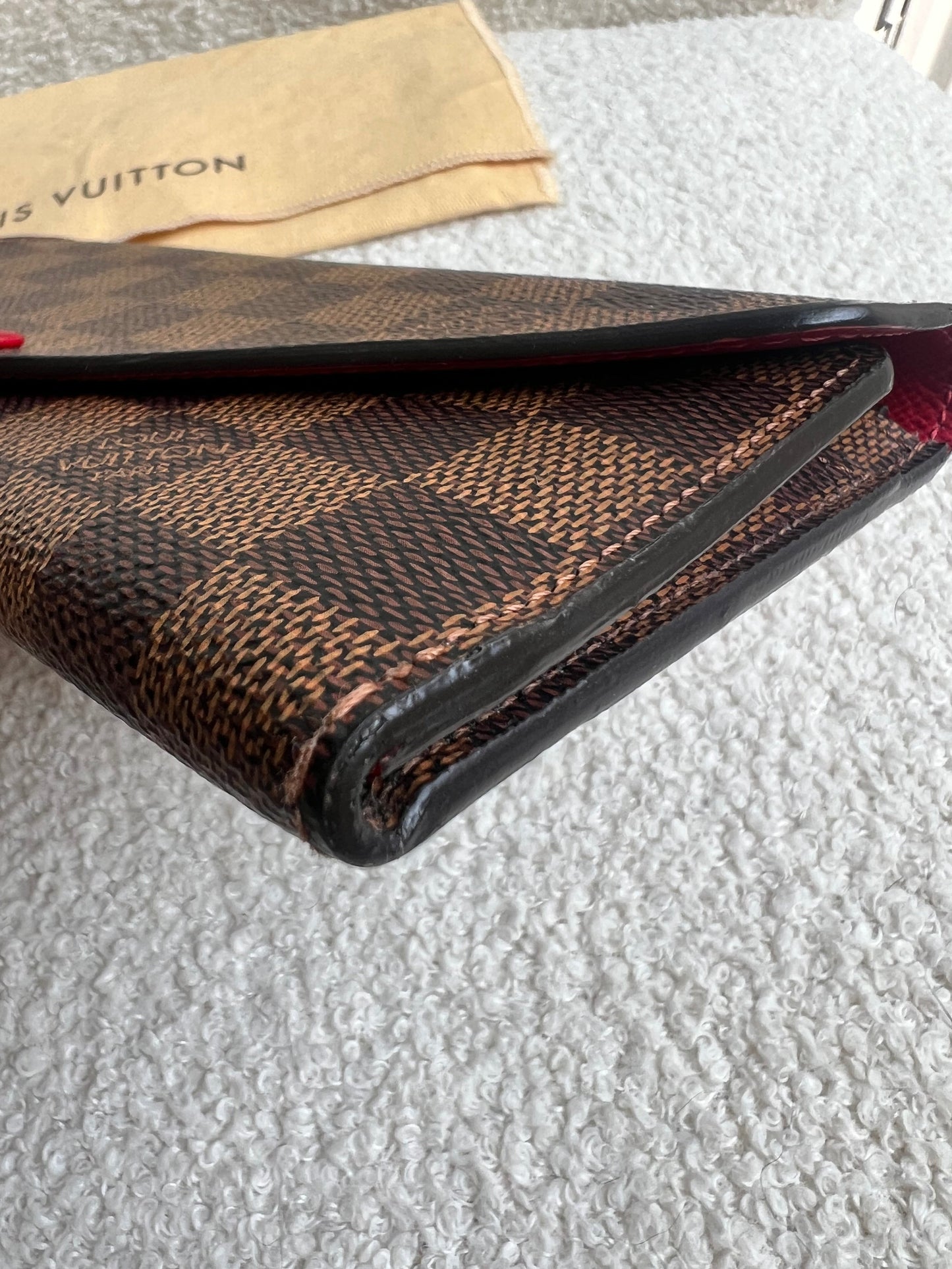 Louis Vuitton Josephine Wallet in Damier Ebene (RRP £370)