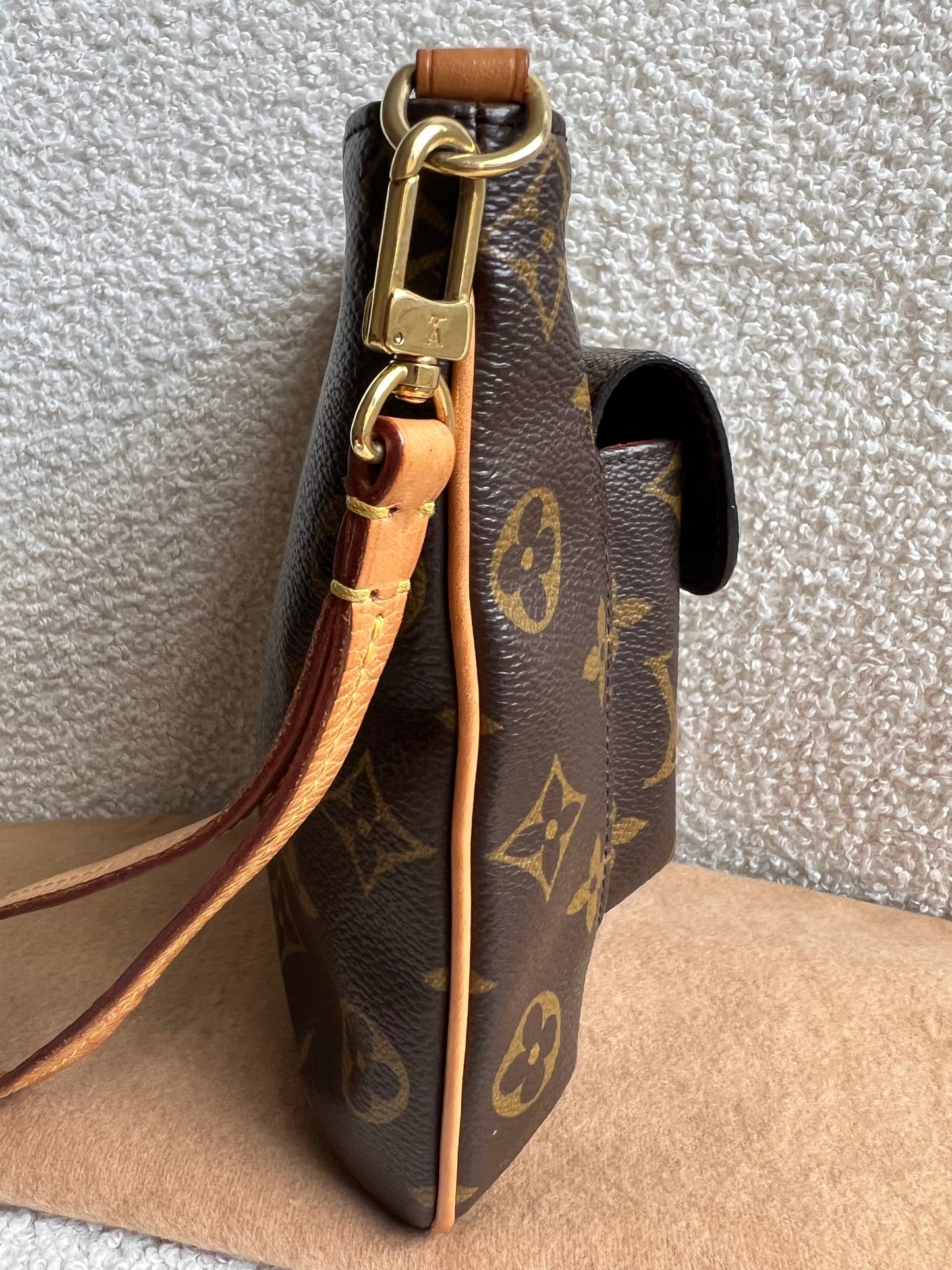 Louis Vuitton Monogram Partition Clutch