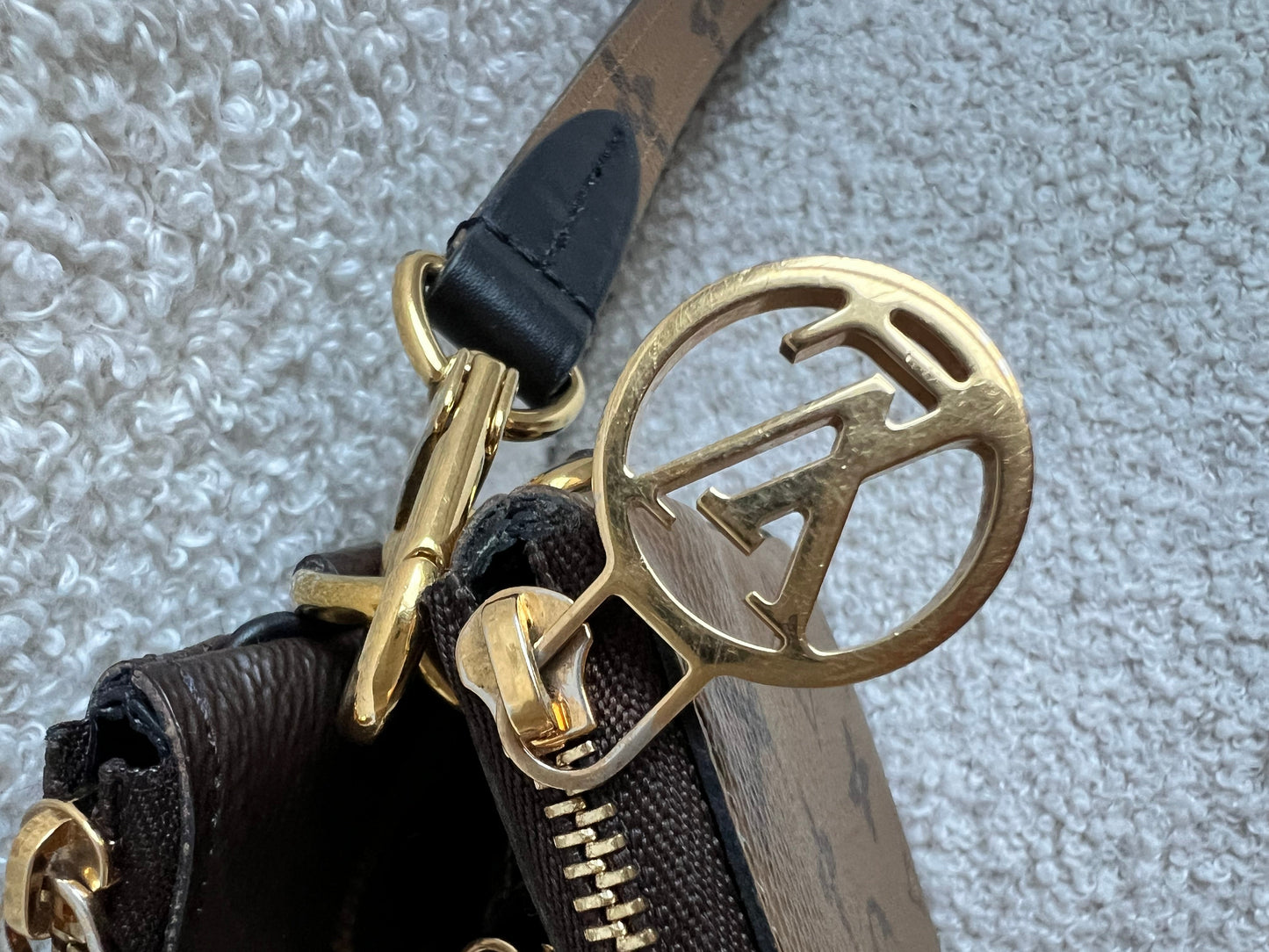 Louis Vuitton Giant Monogram Trio Pouch set