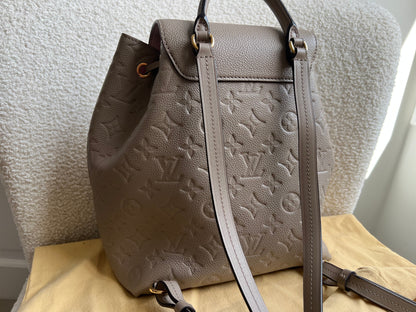 Louis Vuitton Tourterelle Montsouris Backpack Empreinte (RRP £2170)