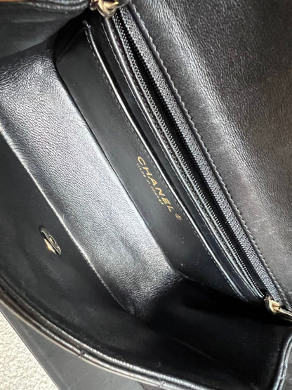 Chanel Mini Rectangular Classic Flap in Black Lambskin (RRP £4,390)