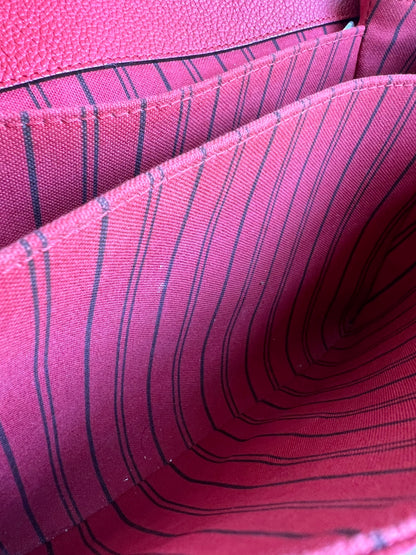 Louis Vuitton Pochette Metis Red Empreinte (RRP £2,130)