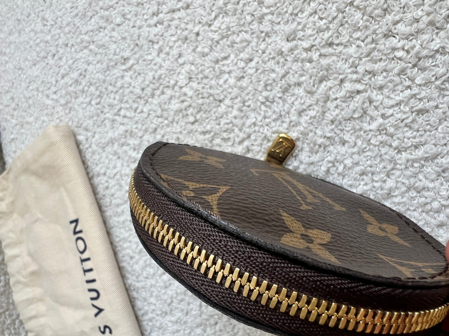 Louis Vuitton Round Coin Purse Monogram