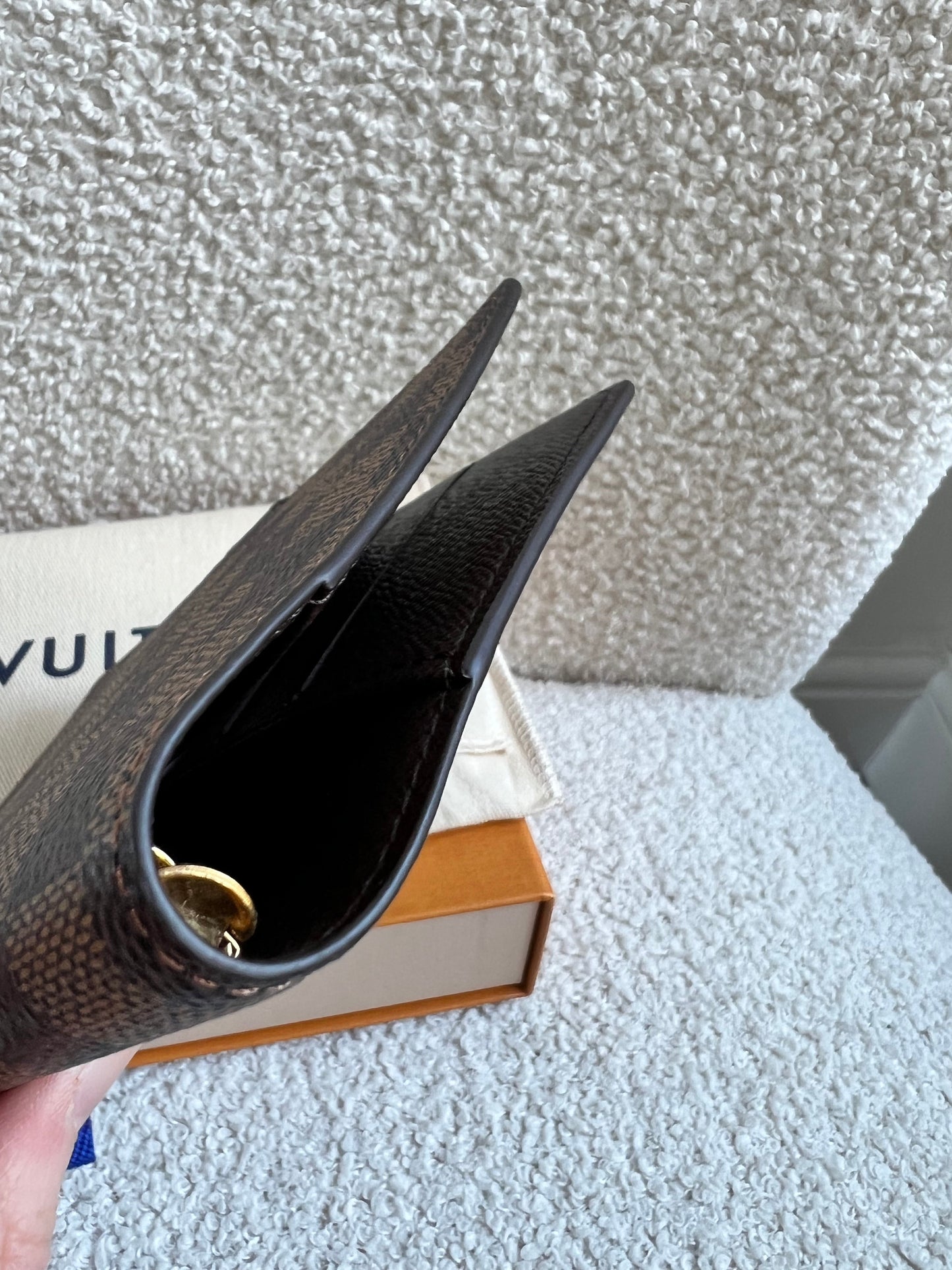Louis Vuitton Damier Ebene Small Ring Agenda Cover (RRP £290)