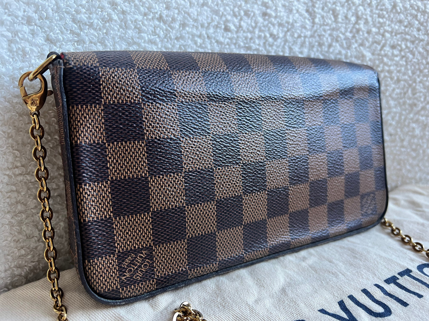 Louis Vuitton Felicie Pochette Damier Ebene (RRP £1090)