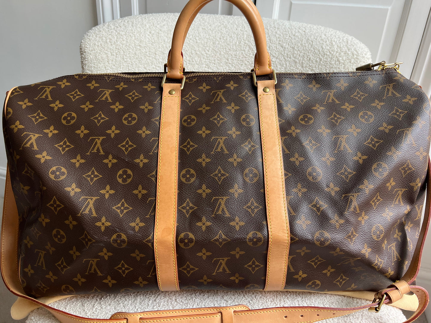 Louis Vuitton Vintage Keepall Bandouliere 55