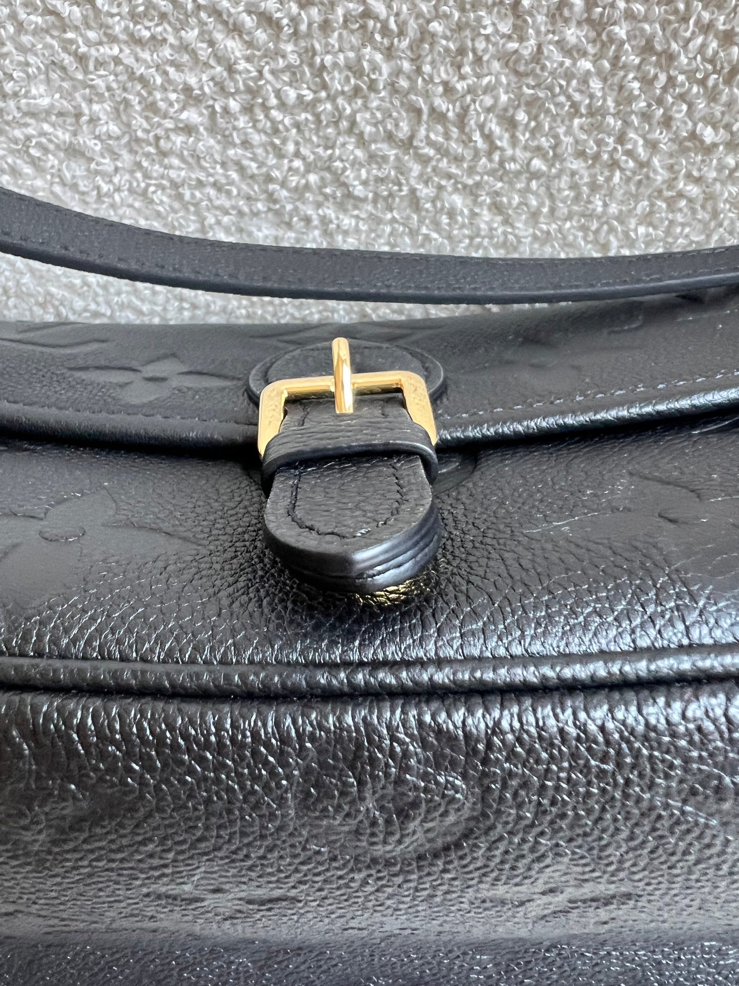 Louis Vuitton Diane Satchel Black Empreinte (RRP £2,120)