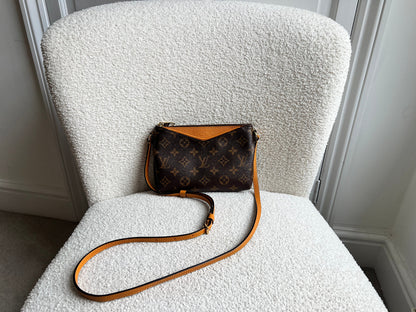 Louis Vuitton Monogram Safran Pallas Pochette
