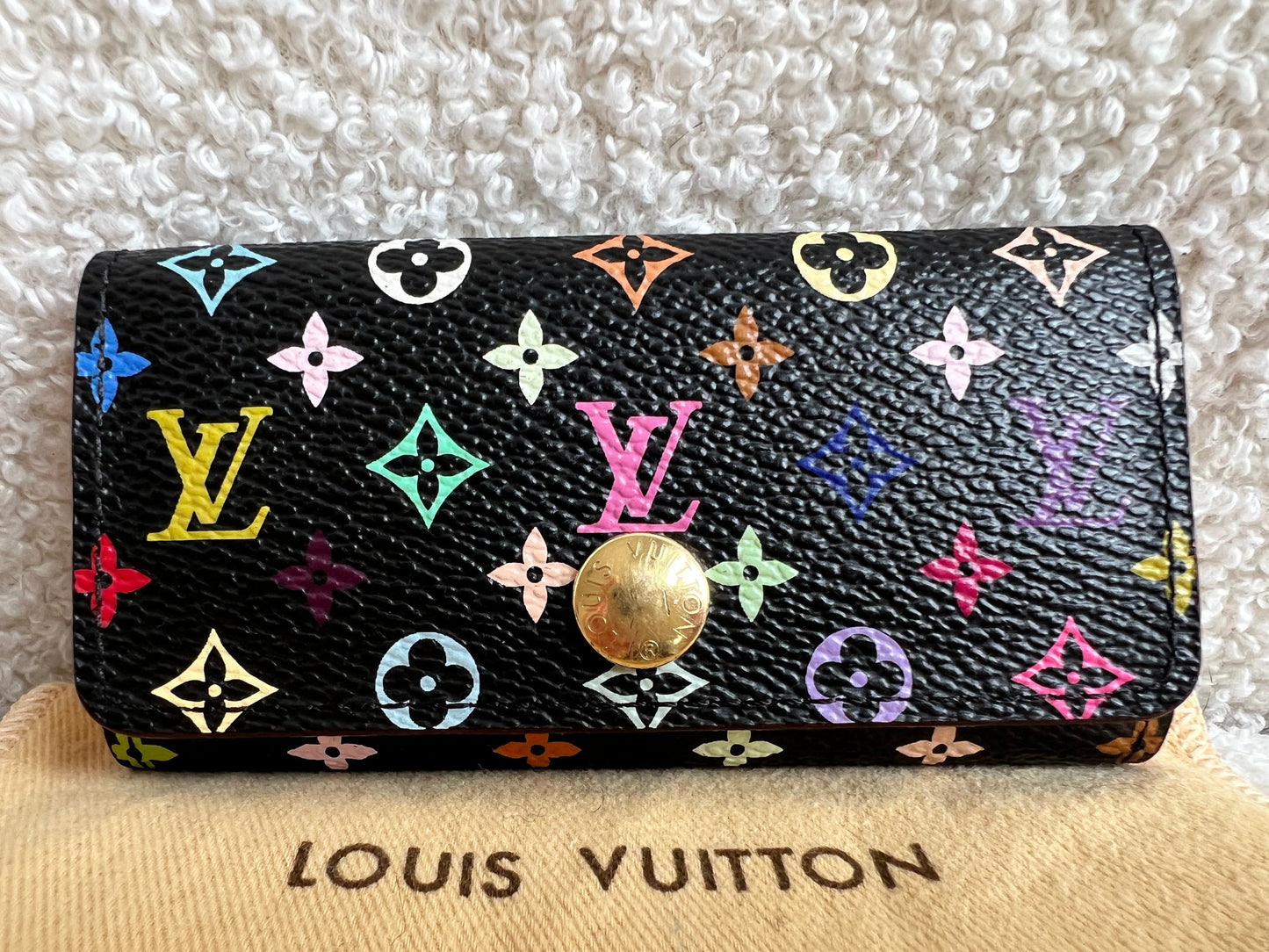 Louis Vuitton 4 Key Holder Multicolore